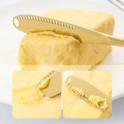 Stainless Three Function Butter Knife