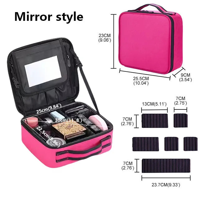 Waterproof Travel Makeup Case