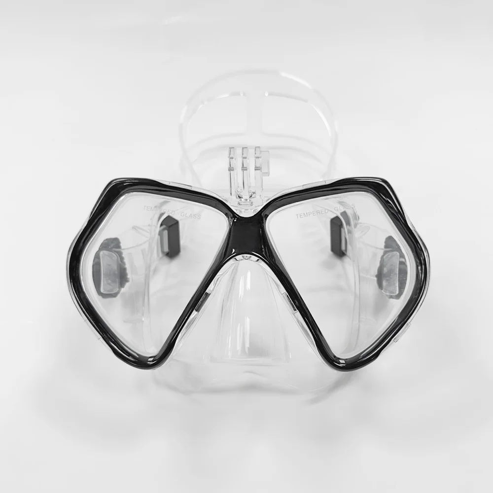 Tempered Glass Diving Mask