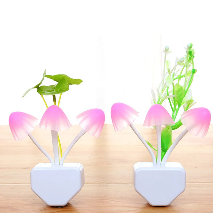 Colorful Mushroom Night Light