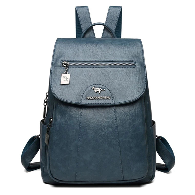 Vintage Genuine Leather Women's Backpack