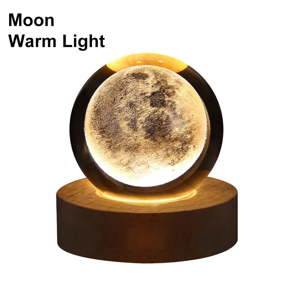 Crystal Cosmos Ball Nightlight