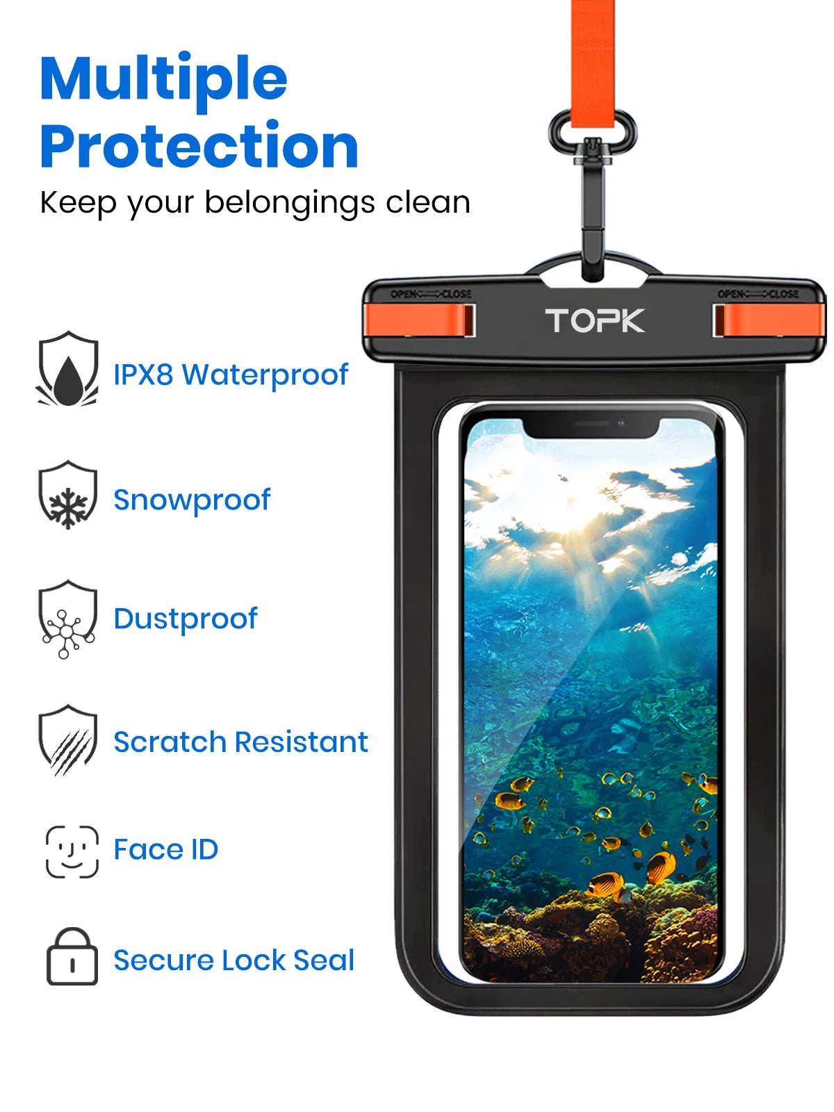 IPX8 Waterproof Phone Pouch