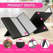 Foldable LED Makeup Mirror Stand
