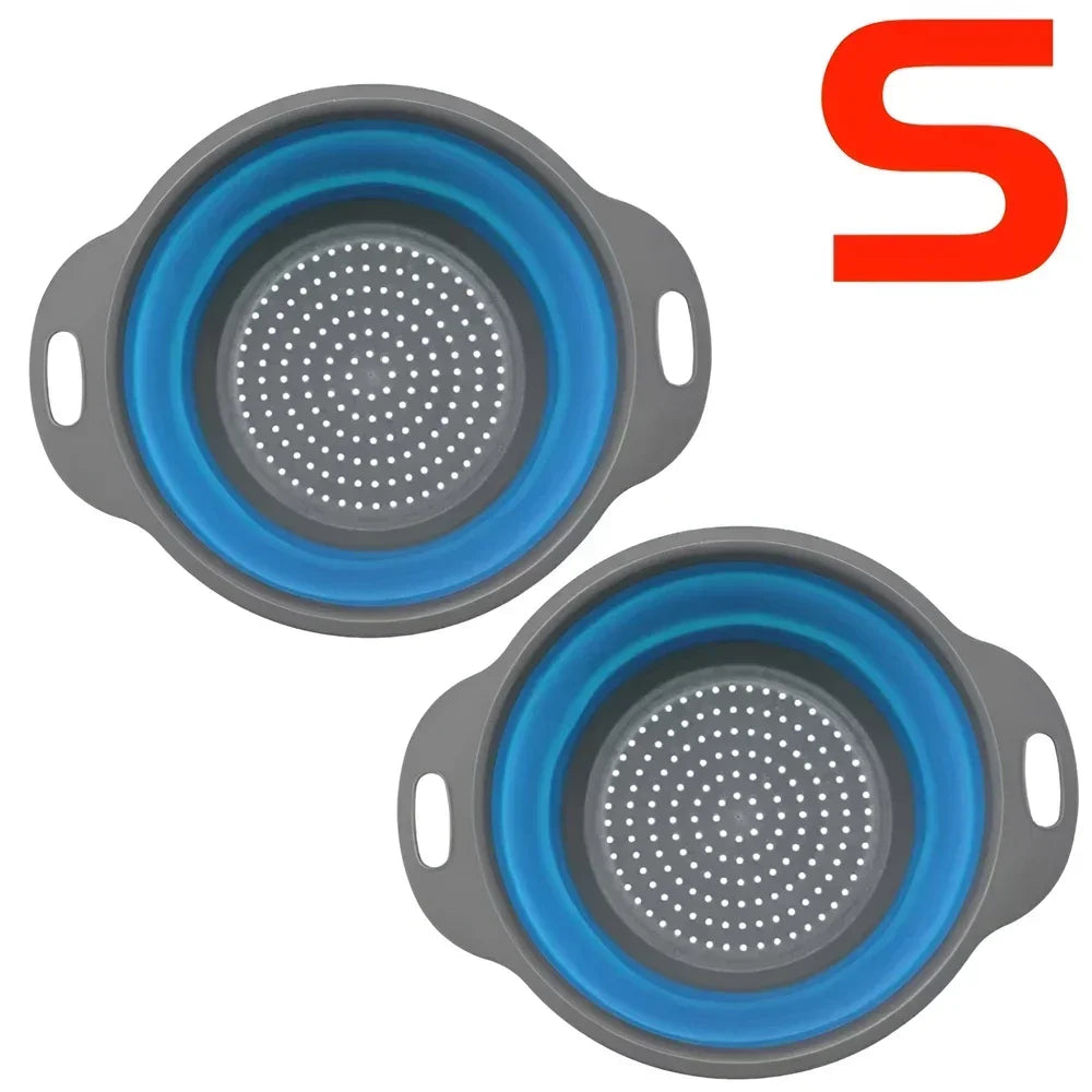 Foldable Silicone Colander Set