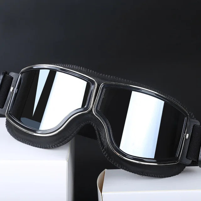 Retro Windproof Motorcycle Riding Glasses