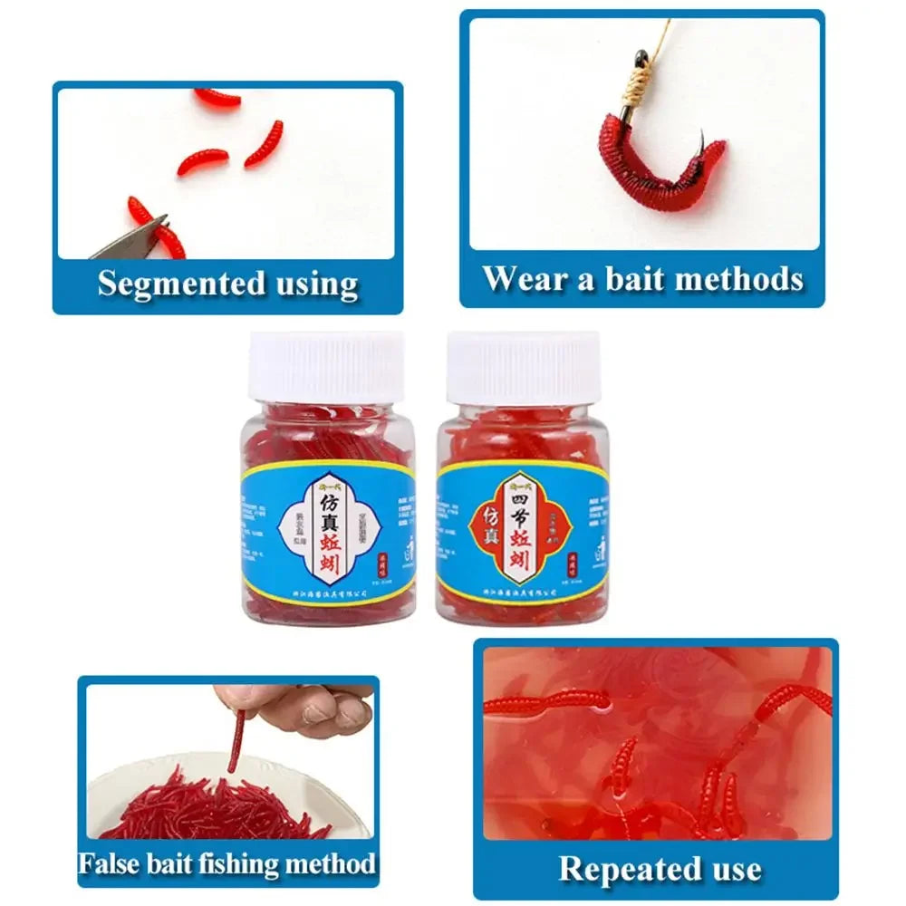 Scented Soft Fishing Worms
