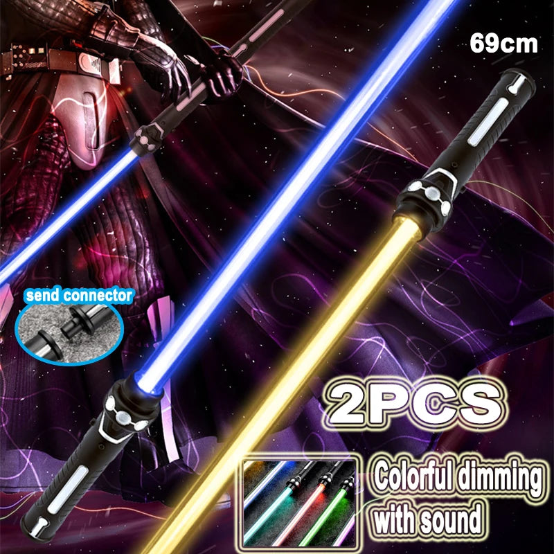 Seven-Color Light Saber Toy