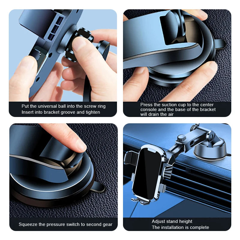 Adjustable Dashboard Phone Holder