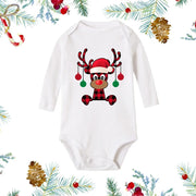 Christmas Snowman Baby Romper