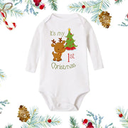 Christmas Snowman Baby Romper