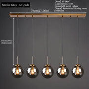 Nordic Glass Pendant Chandelier