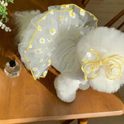 Floral Tulle Dog Dress