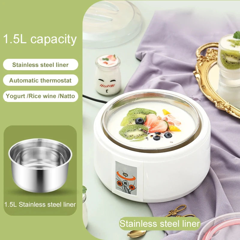 Automatic 1.5L Yogurt Maker