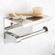No-Drill Stainless Paper Holder