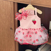 Floral Tulle Dog Dress