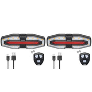 Rechargeable Turn Signal Bike Light