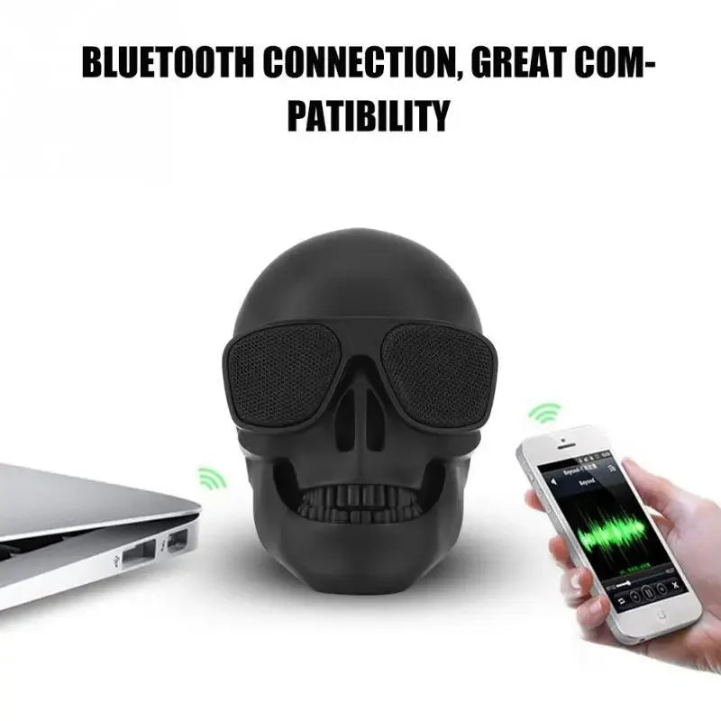 Mini Skull Bluetooth Speaker