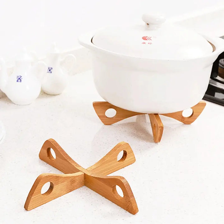 Wooden Anti Heat Trivet Mat