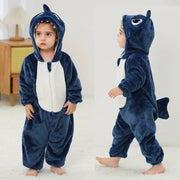 Hooded Animal Baby Romper