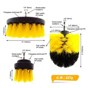 Drill Powered Scrubber Brushes