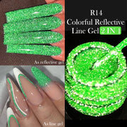 LILYCUTE Reflective Glitter Liner Gel
