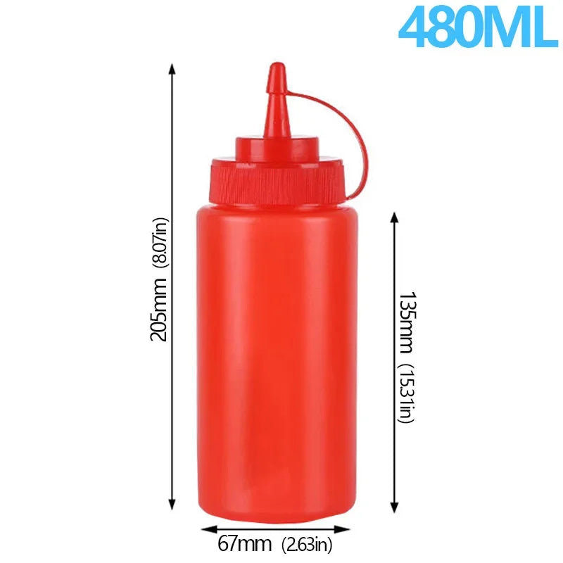 Squeeze Condiment Bottle Dispenser