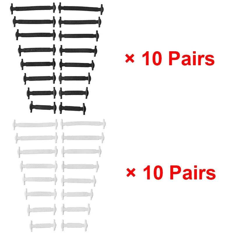 No-Tie Silicone Shoelace Set