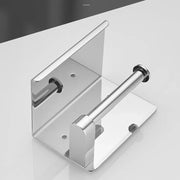 No-Drill Stainless Paper Holder