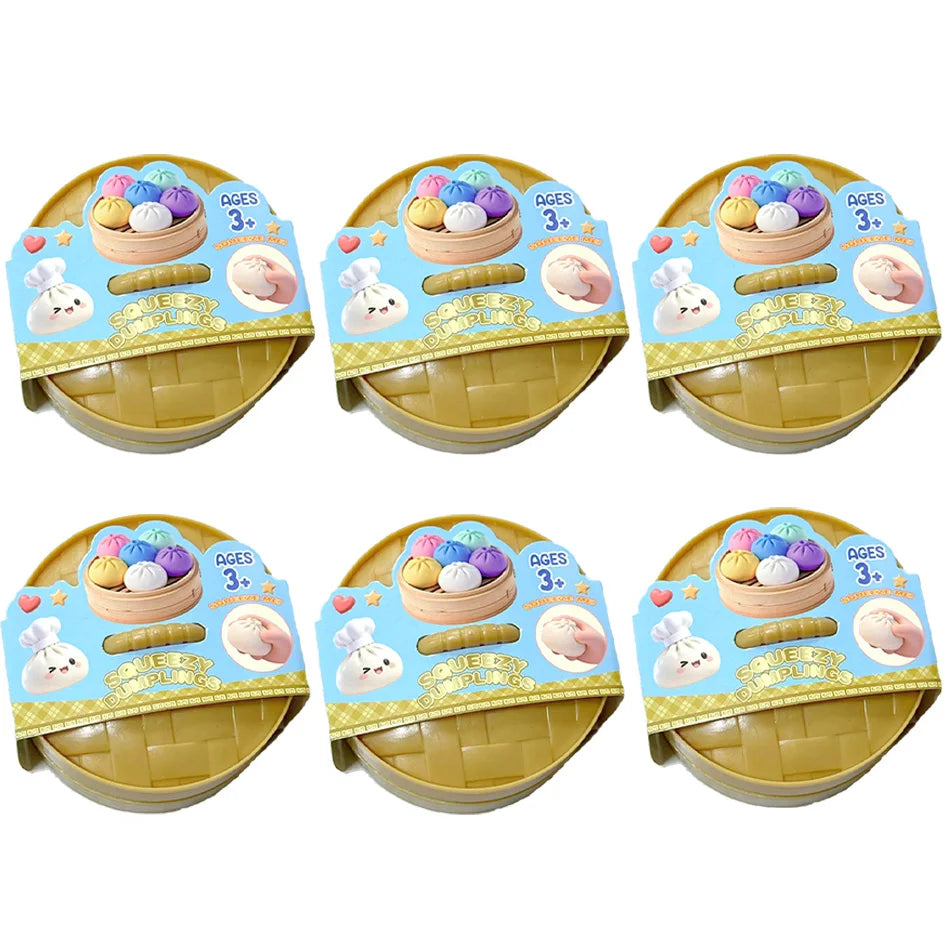 Glitter Dumpling Squishy Set